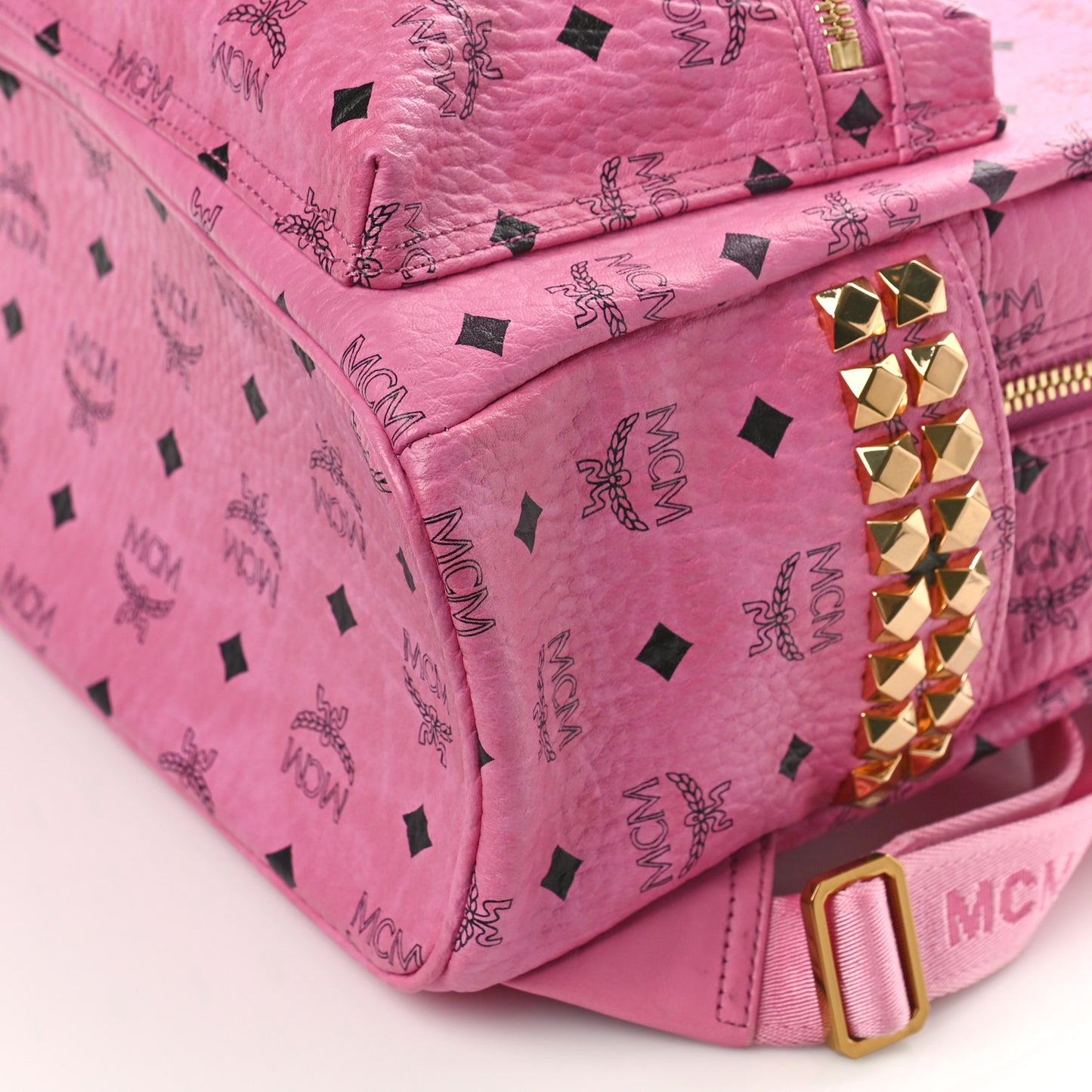 Visetos Small Side Stud Stark Backpack Pink