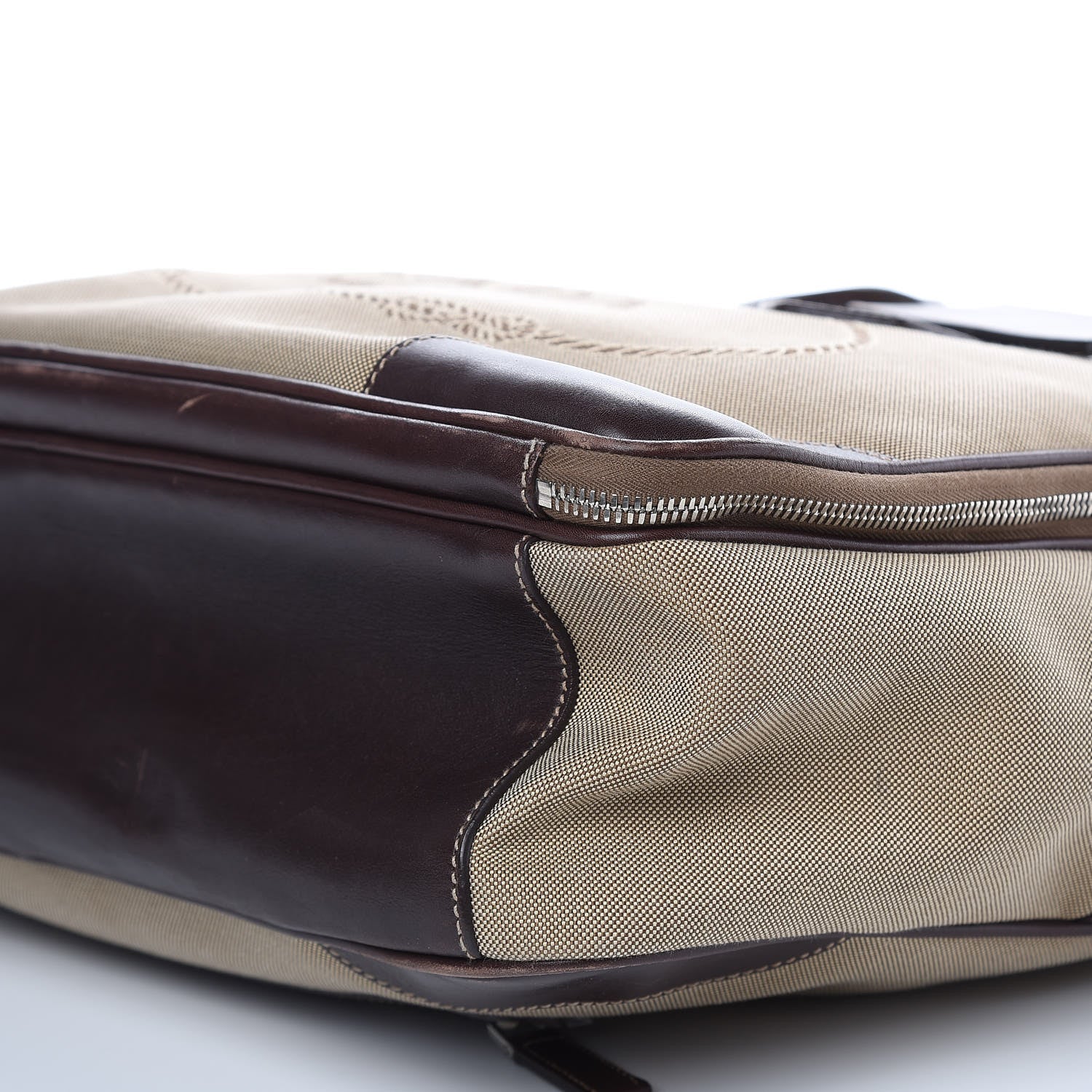 Prada Jacquard Logo Bauletto Corda Moro 11 of 18