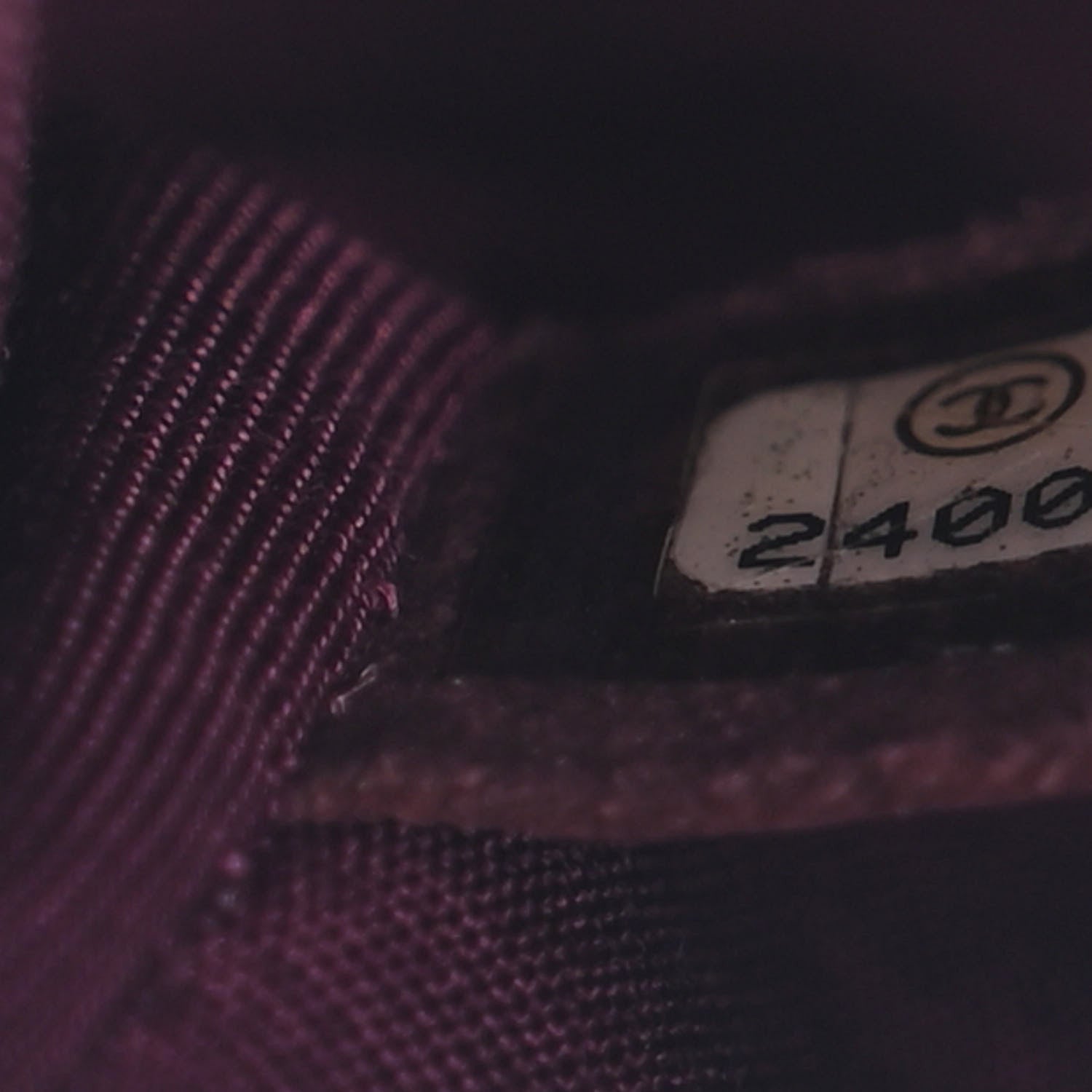 Chanel Denim Tweed 2.55 Reissue 225 Flap Blue Dark Pink 7 of 7