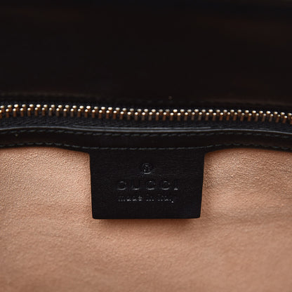 Gucci Calfskin Web Stripe Medium Dionysus Tote Bag Black 7 of 8