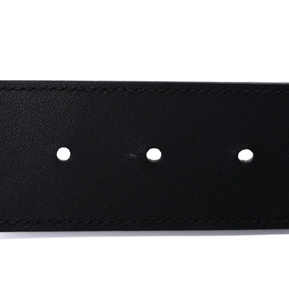 Gucci Calfskin Double G Wide Belt 75 30  Black 4 of 7