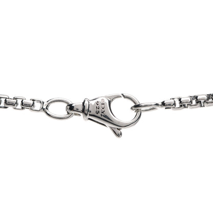 David Yurman Sterling Silver 2.7mm Small Box Chain Necklace 22" 4 of 5