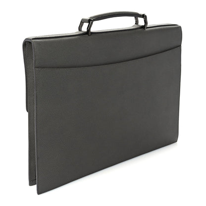 Burberry London Calfskin Blackford Briefcase Grey 2 of 8
