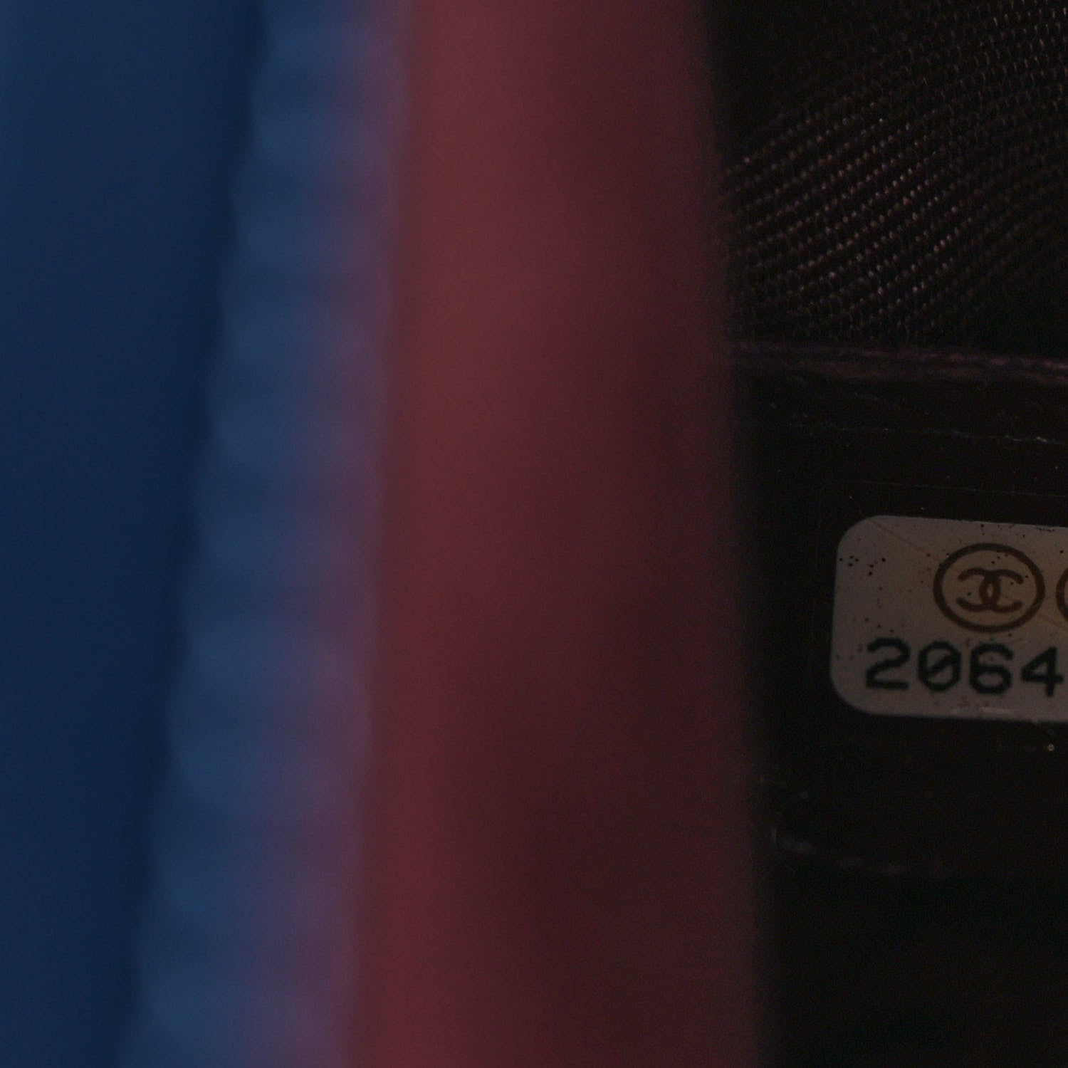 Chanel Wrinkled Lambskin Chevron Quilted Medium Boy Flap Navy 7 of 11