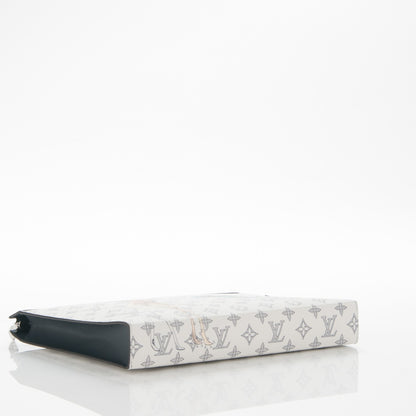 Louis Vuitton Savane Monogram Chapman Pochette Voyage GM Dune 4 of 7