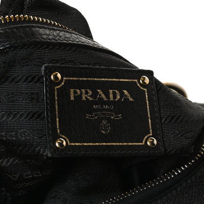Prada Vitello Daino Hobo Black 5 of 10