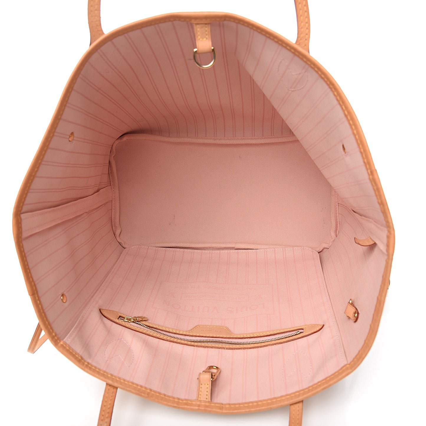 Damier Azur Neo Neverfull MM Rose Ballerine