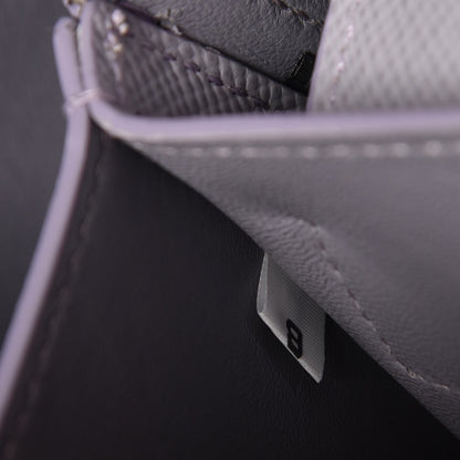 Prada Saffiano Cuir Medium Double Handle Tote Glicine 8 of 9