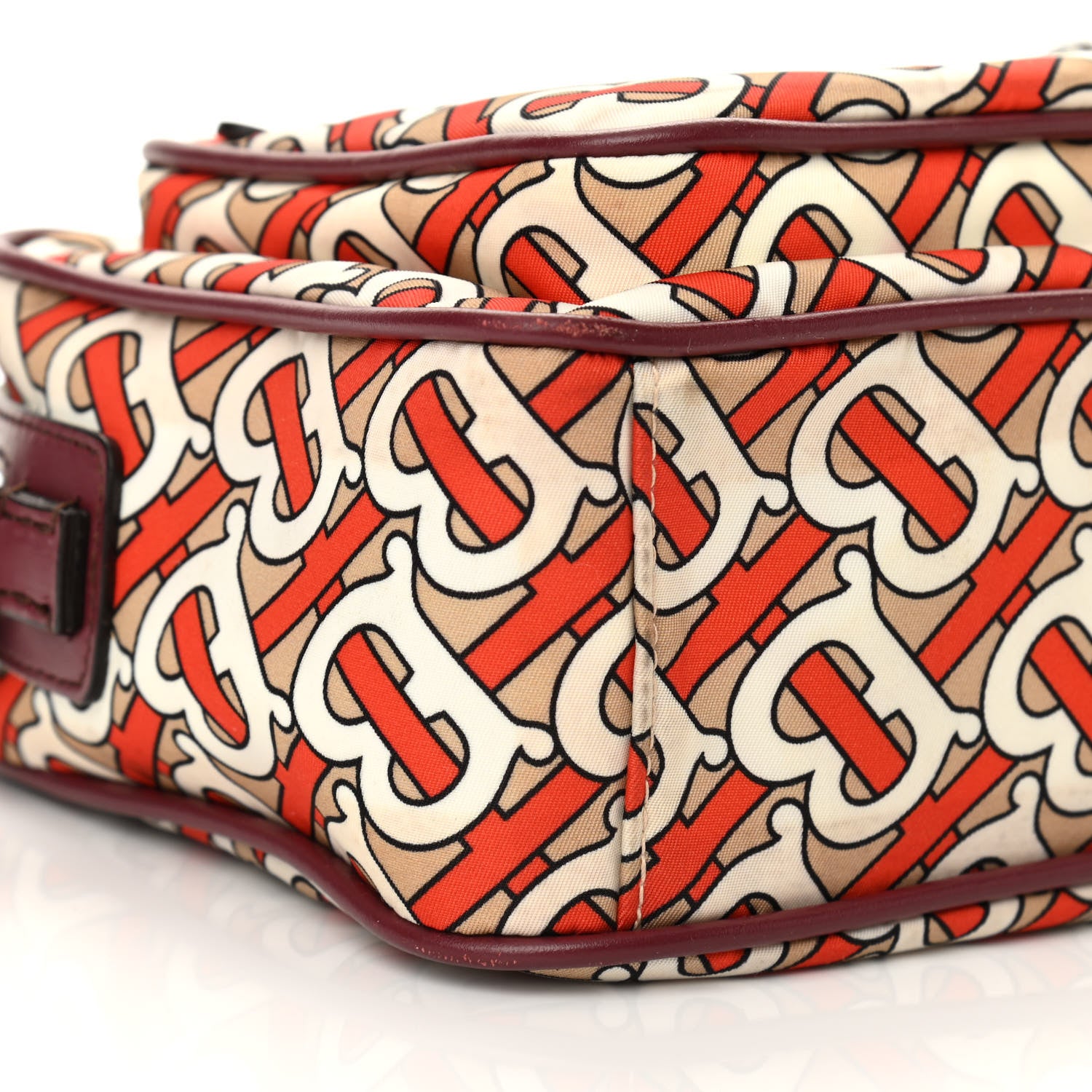 Burberry Nylon Monogram Small Camera Bag Vermillion 8 of 10