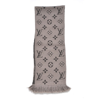 Louis Vuitton Wool Silk Logomania Scarf Verone 3 of 4
