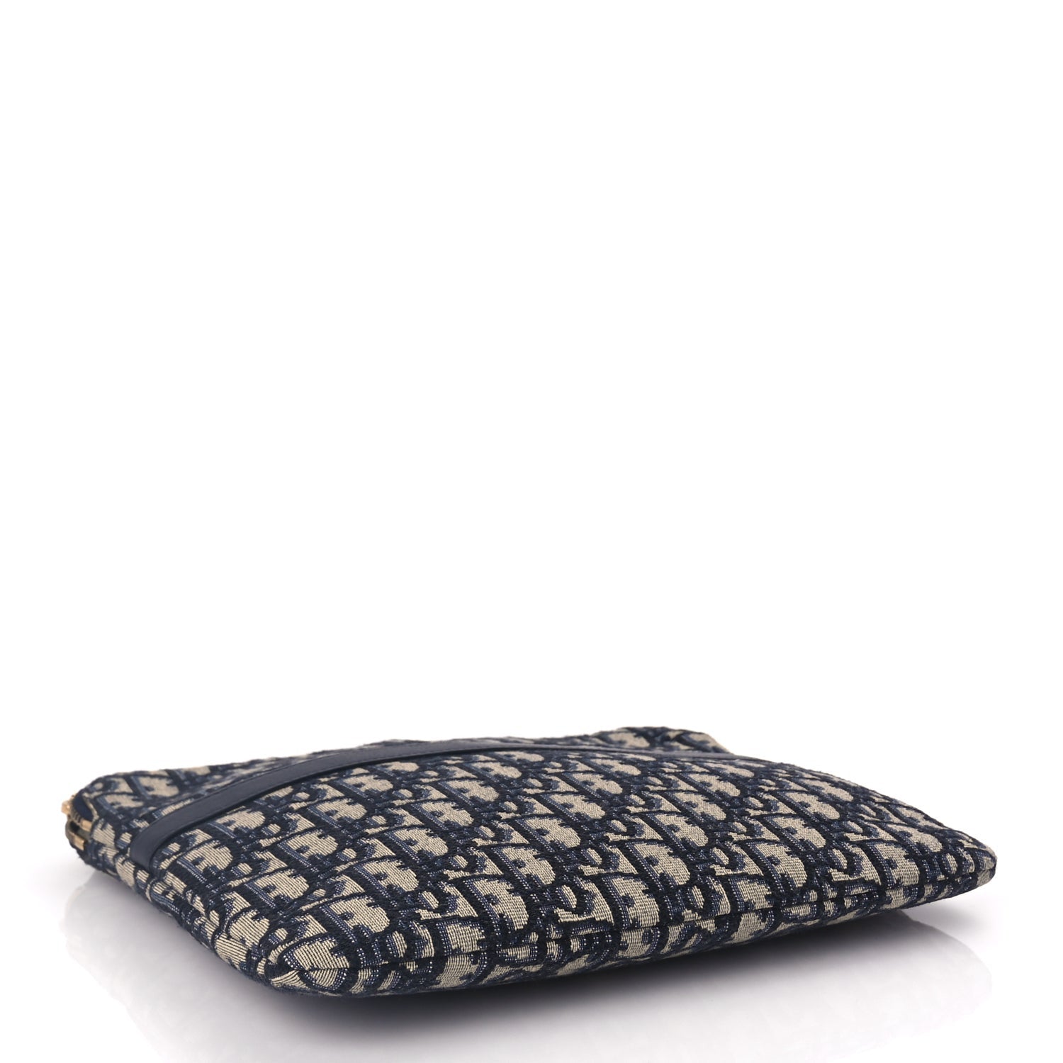 Christian Dior Oblique Travel Pouch Navy Blue 4 of 7