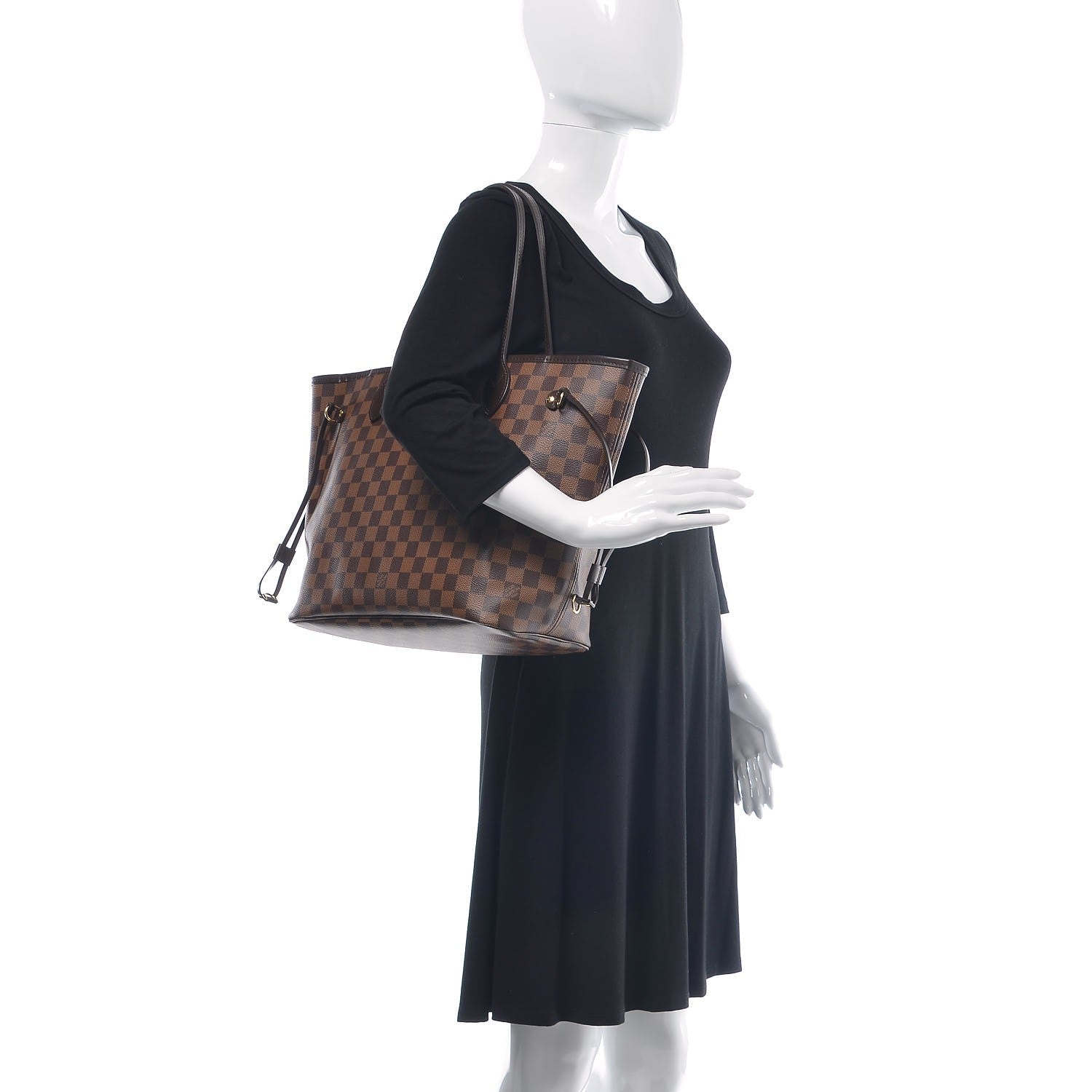 Louis Vuitton Damier Ebene Neo Neverfull MM 2 of 9