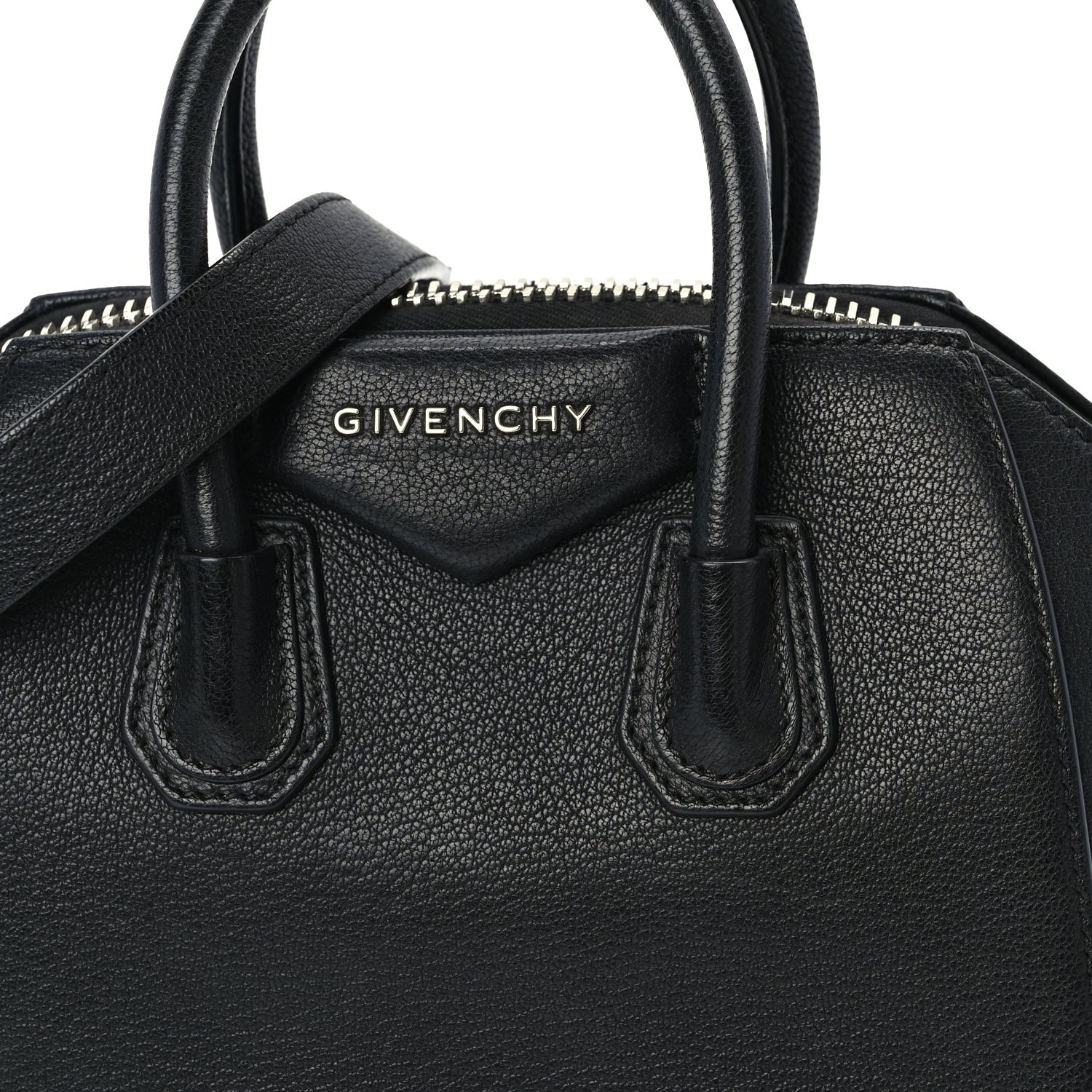Givenchy Sugar Goatskin Mini Antigona  Black 6 of 8