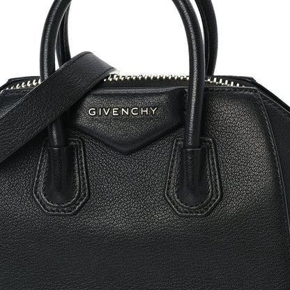 Givenchy Sugar Goatskin Mini Antigona  Black 6 of 8