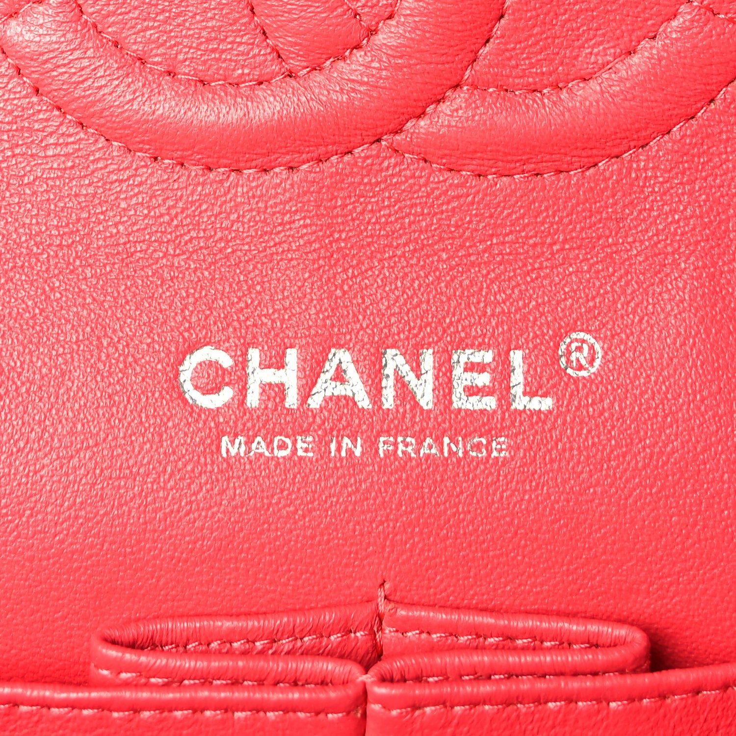 Chanel Patent Quilted Medium Double Flap Dark Pink 5 of 9