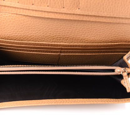 Gucci Dollar Calfskin Continental Flap Wallet Whisky 5 of 7