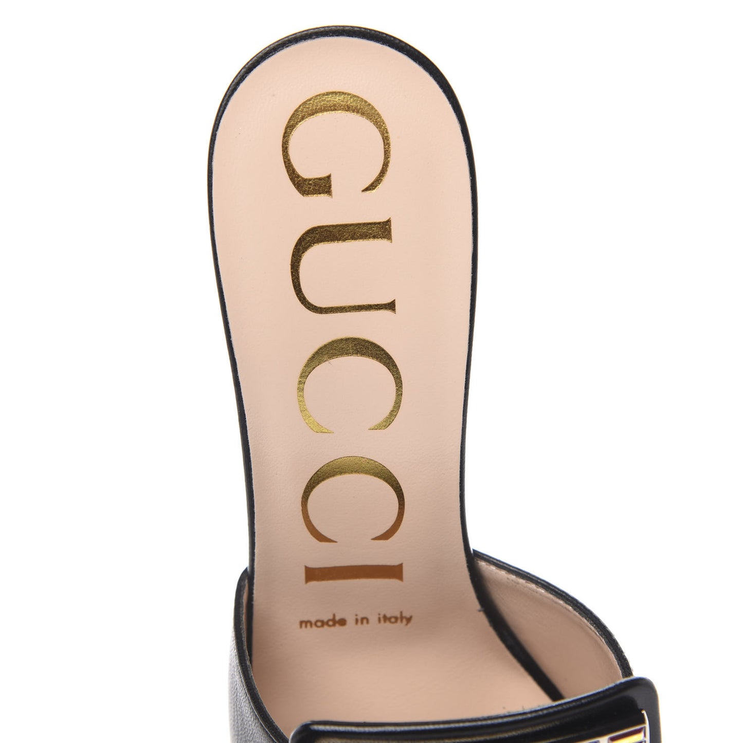 Malaga Kid Crystal Square G Madelyn Mules 36.5 Black