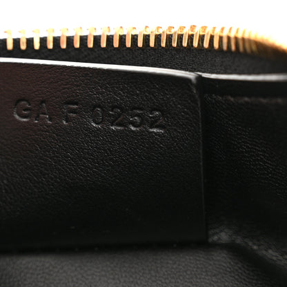 Givenchy Coated Canvas Logo 4G Embossed Small Moon Cut Out Shoulder Bag Black 7 of 11