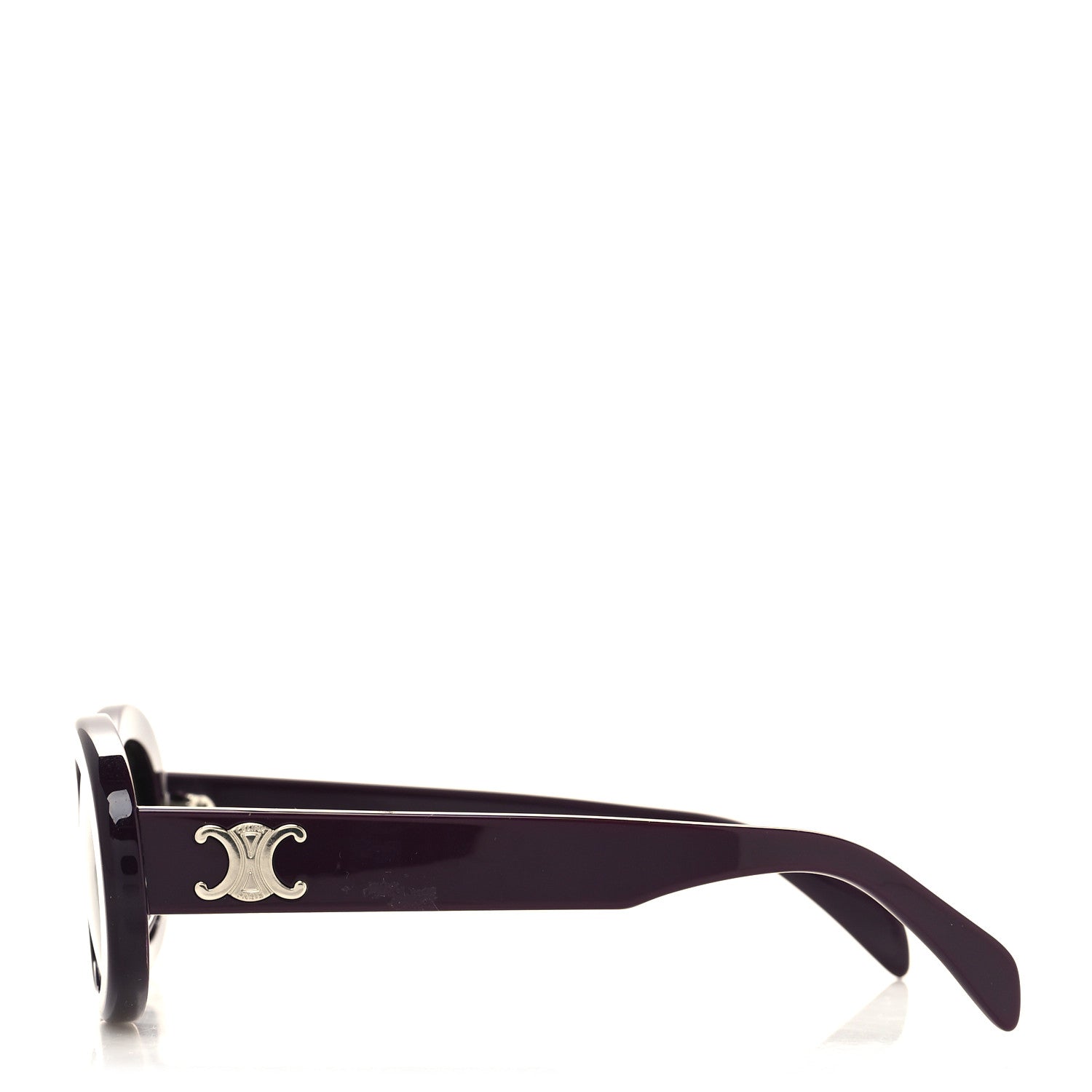 Celine Acetate Triomphe 01 Sunglasses CL 40194U Burgundy 3 of 8