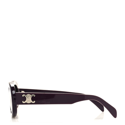 Celine Acetate Triomphe 01 Sunglasses CL 40194U Burgundy 3 of 8