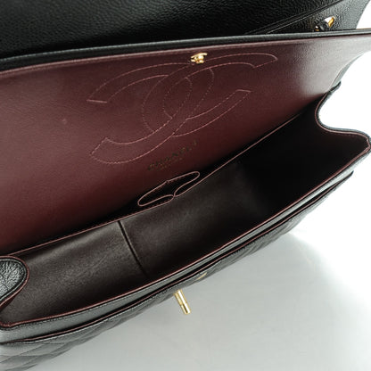 Chanel Caviar Quilted Jumbo Double Flap Black 5 of 8