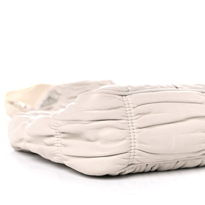 Prada Nappa Gaufre Re-Edition 2005 Shoulder Bag Talco 7 of 8