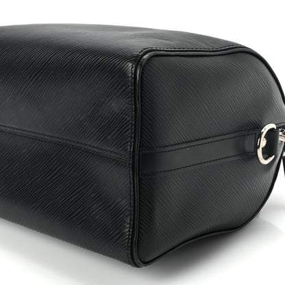 Louis Vuitton Epi Speedy Bandouliere 25 Black 8 of 8
