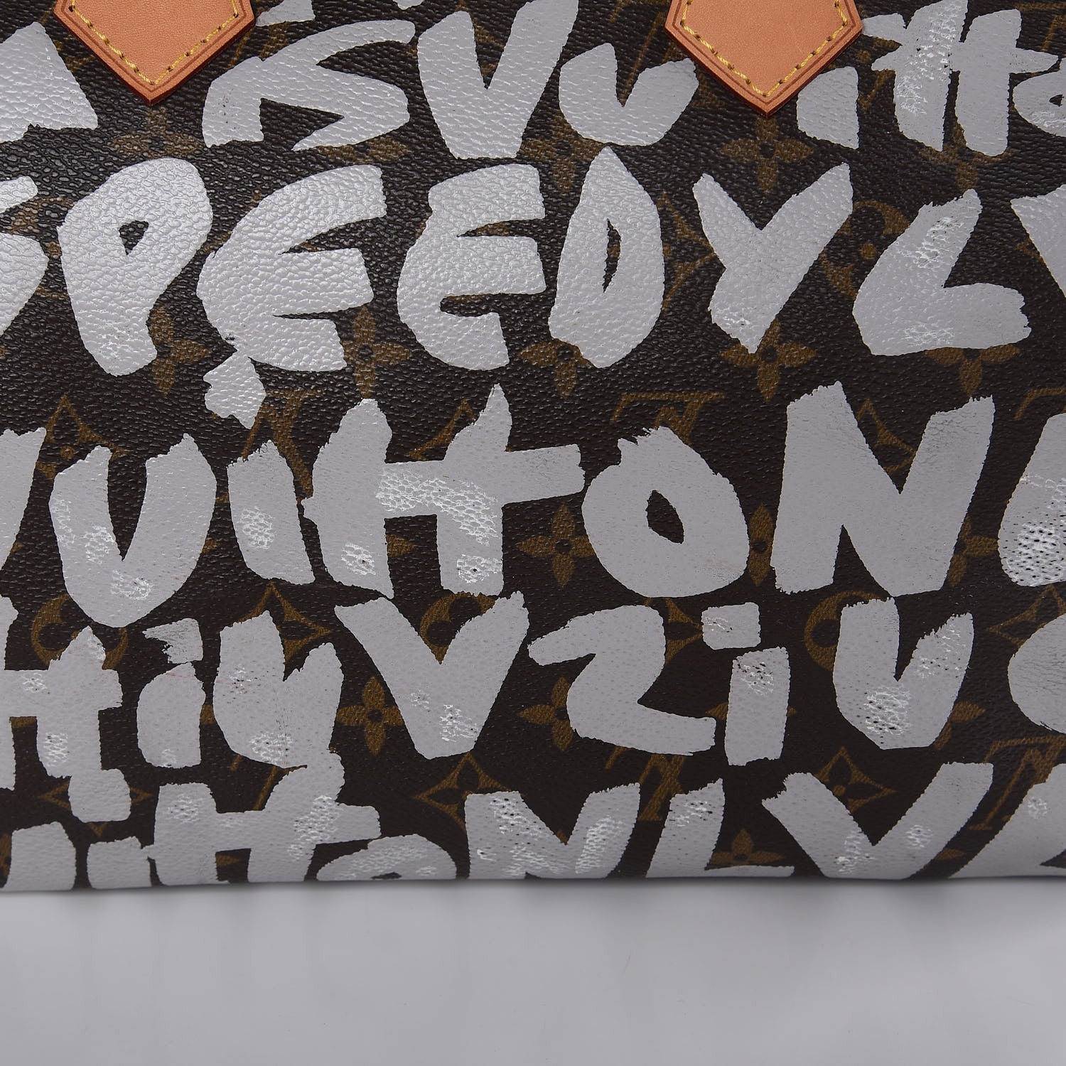 Louis Vuitton Monogram Graffiti Speedy 30 Silver 15 of 19