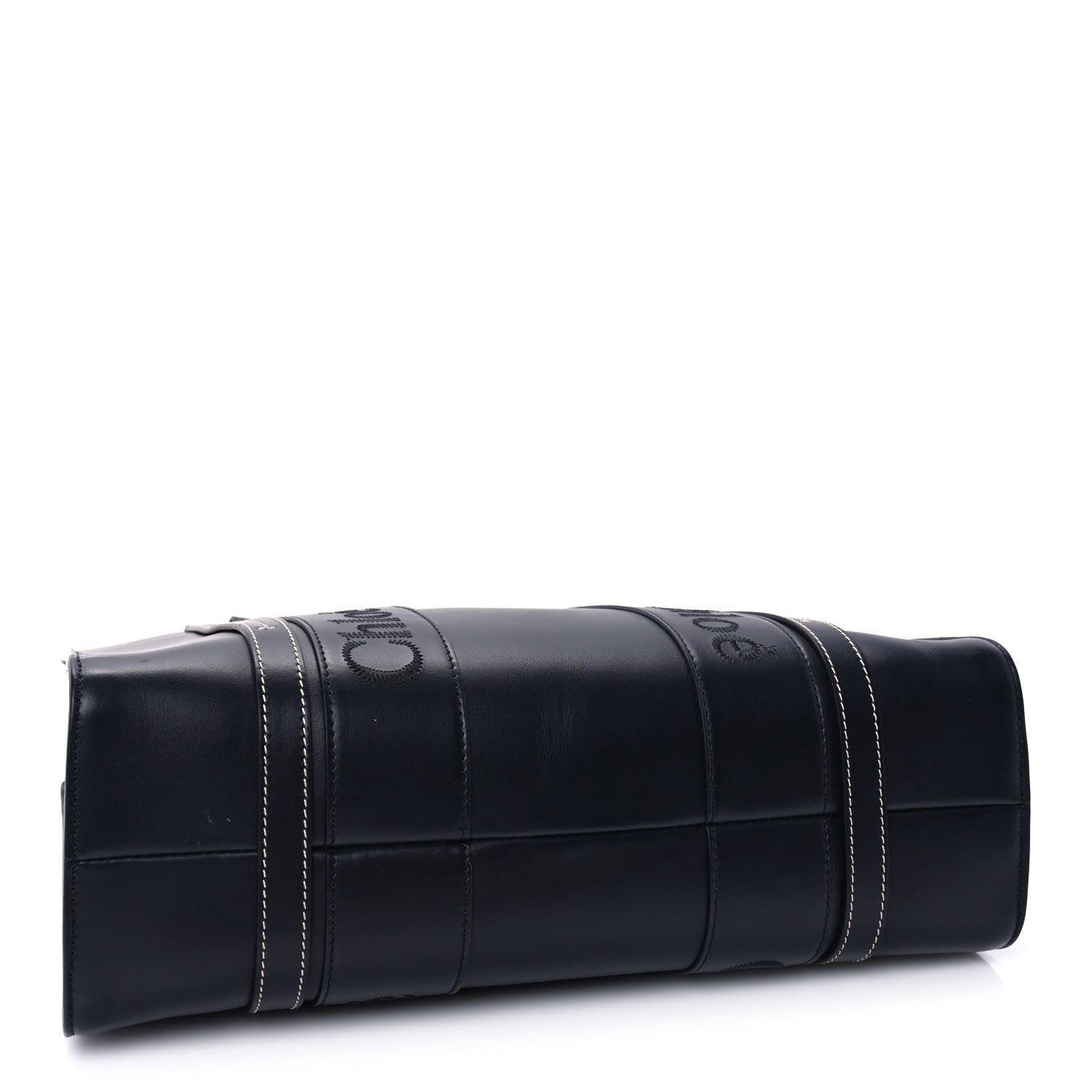 Chloe Calfskin Medium Woody Tote  Obscure Navy 3 of 8