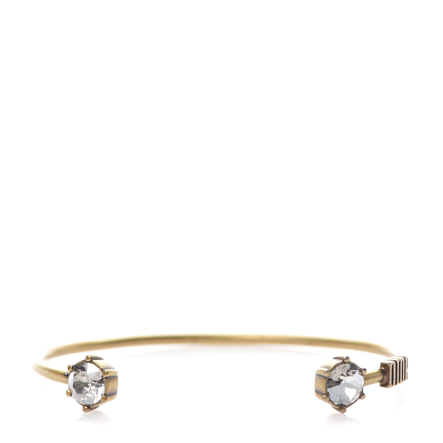 Christian Dior Metal Crystal Dio(r)evolution Bracelet Set Gold 5 of 7