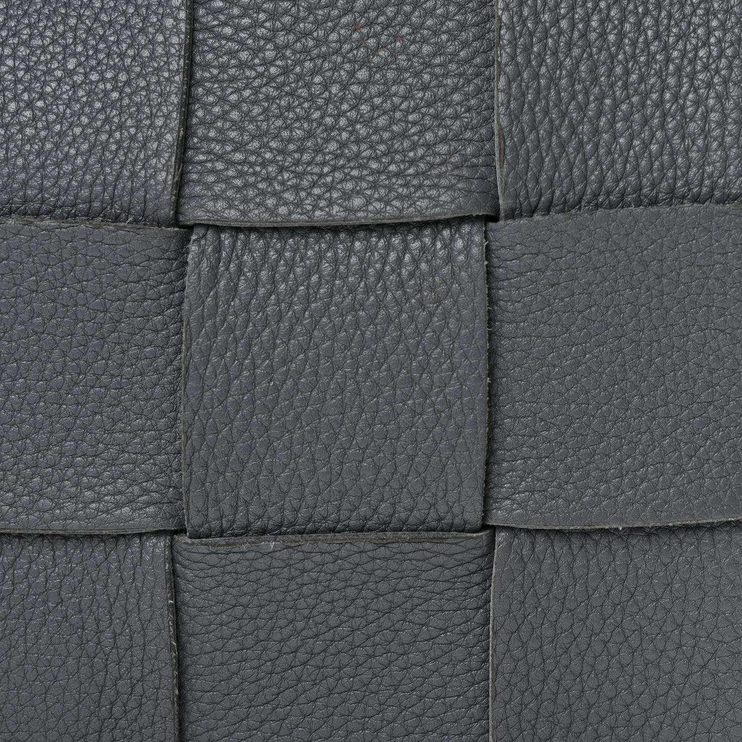 Bottega Veneta Grained Calfskin Maxi Intrecciato Cassette Crossbody Bag Thunder 7 of 12