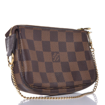 Louis Vuitton Damier Ebene Mini Pochette Accessories 3 of 8