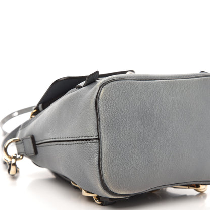 Chloe Suede Calfskin Mini Faye Backpack Cloudy Blue 6 of 12