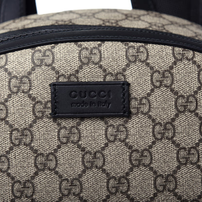 Gucci GG Supreme Monogram Medium Backpack Black 9 of 9