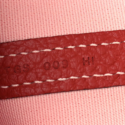 Hermes Toile Militaire Vache Country Garden Party Tote 30  Rose Sakura Rouge Duchesse 6 of 9