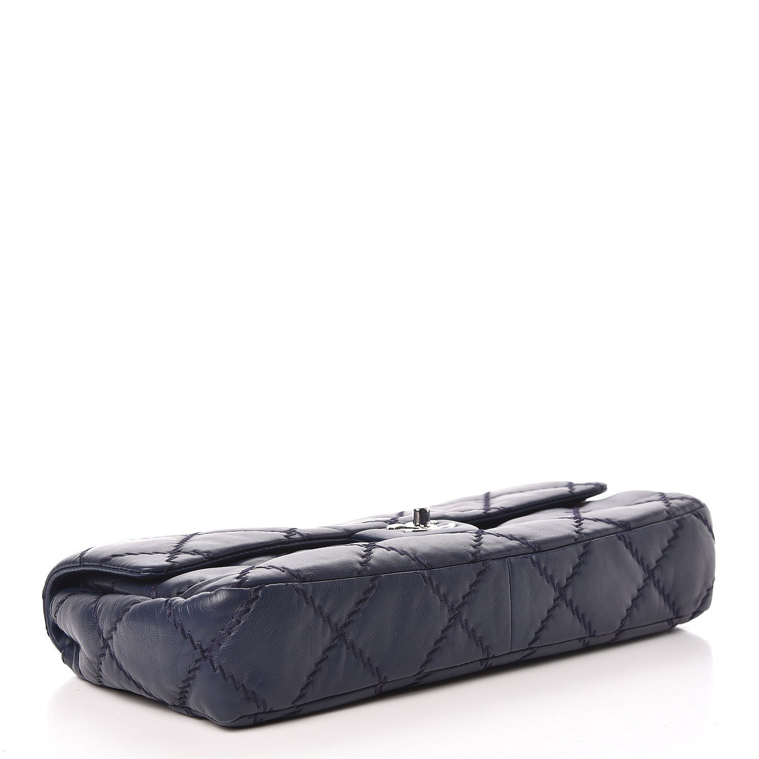 Chanel Lambskin Ultimate Stitch Flap Blue 4 of 10