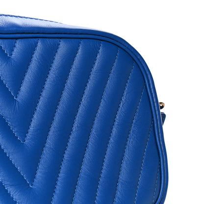 Louis Vuitton Calfskin New Wave Camera Bag Bleu Neon 14 of 19