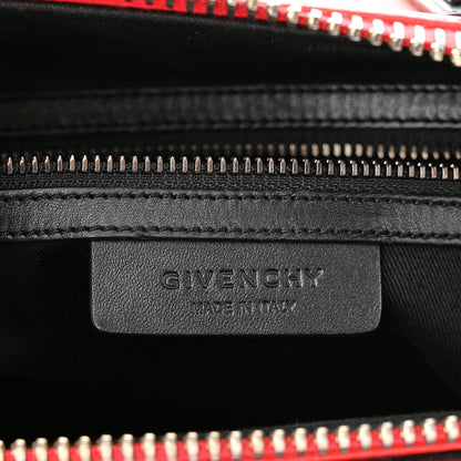 Givenchy Smooth Calfskin Small Bi-Color Antigona Red Black 6 of 12