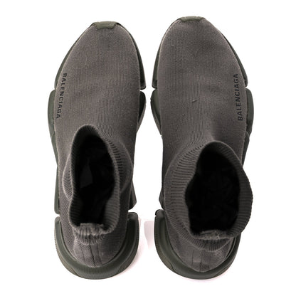 Balenciaga Technical 3D Recycled Knit Womens Speed 2.0 Sneakers 37 Monocolor Dark Kaki 2 of 9
