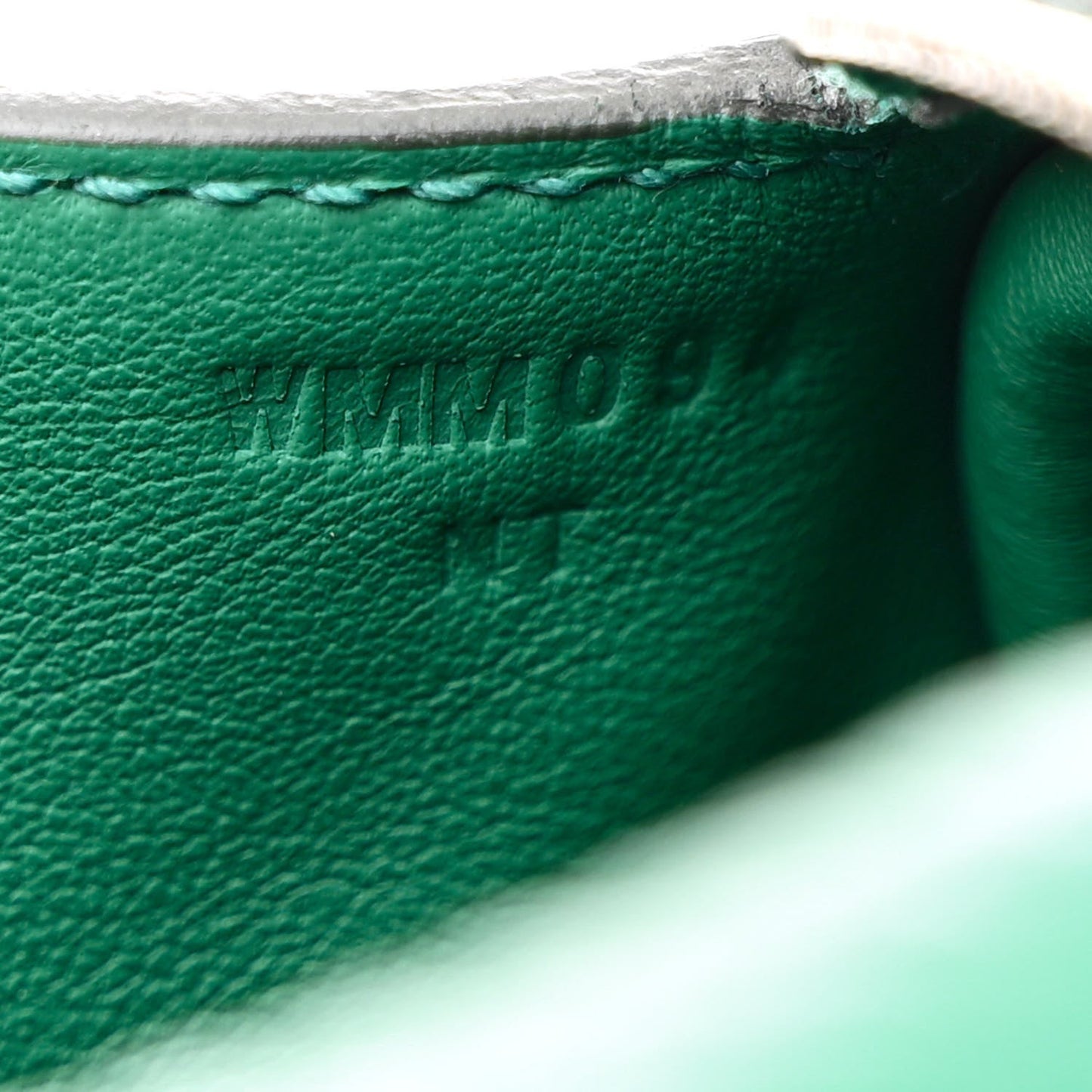 Taurillon Clemence Mini Lindy 20 Vert Vertigo