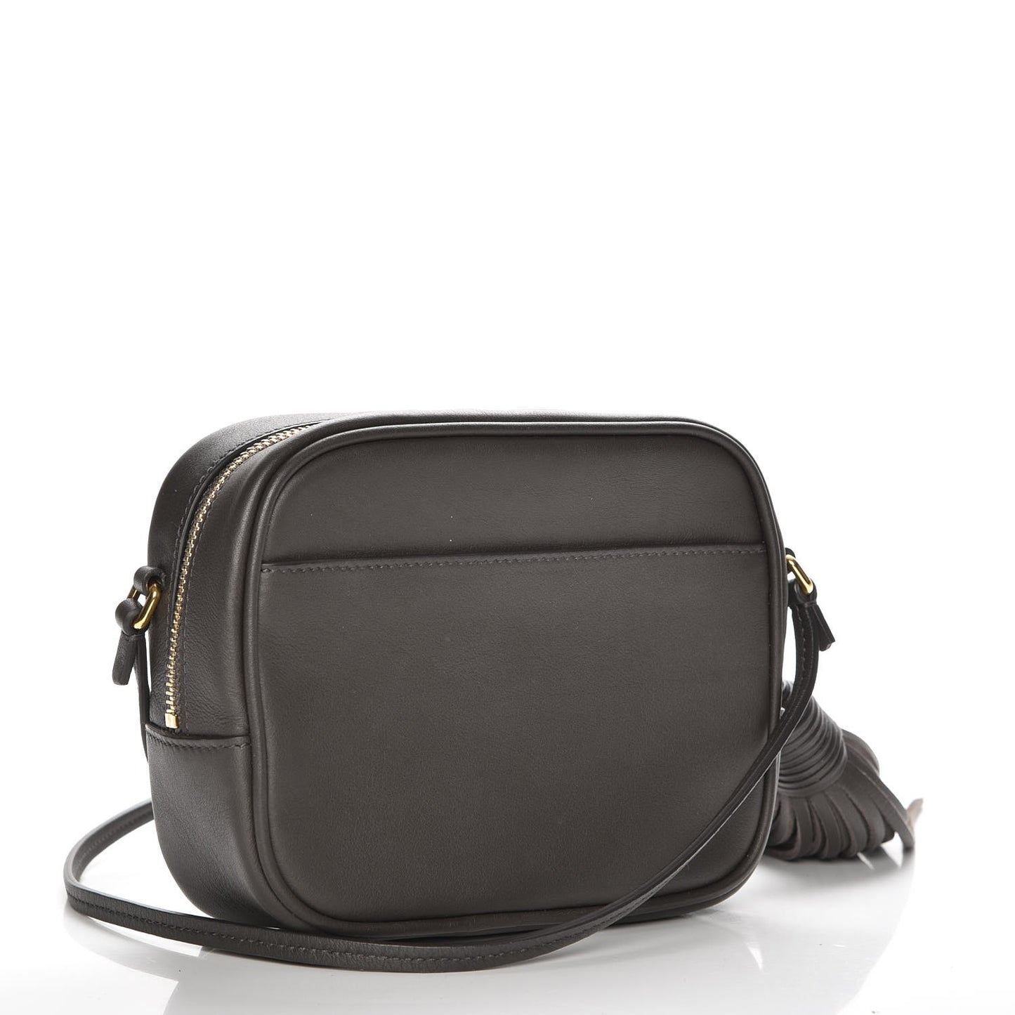 Calfskin Monogram Blogger Bag Dark Grey