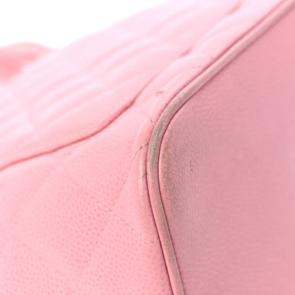 Chanel Caviar Medallion CC Tote Light Pink 10 of 18