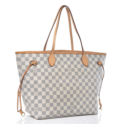 Louis Vuitton Damier Azur Neverfull MM 3 of 17