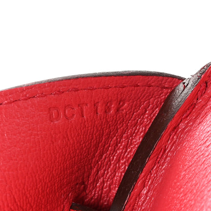 Hermes Epsom Birkin 35 Rouge de Coeur 6 of 11