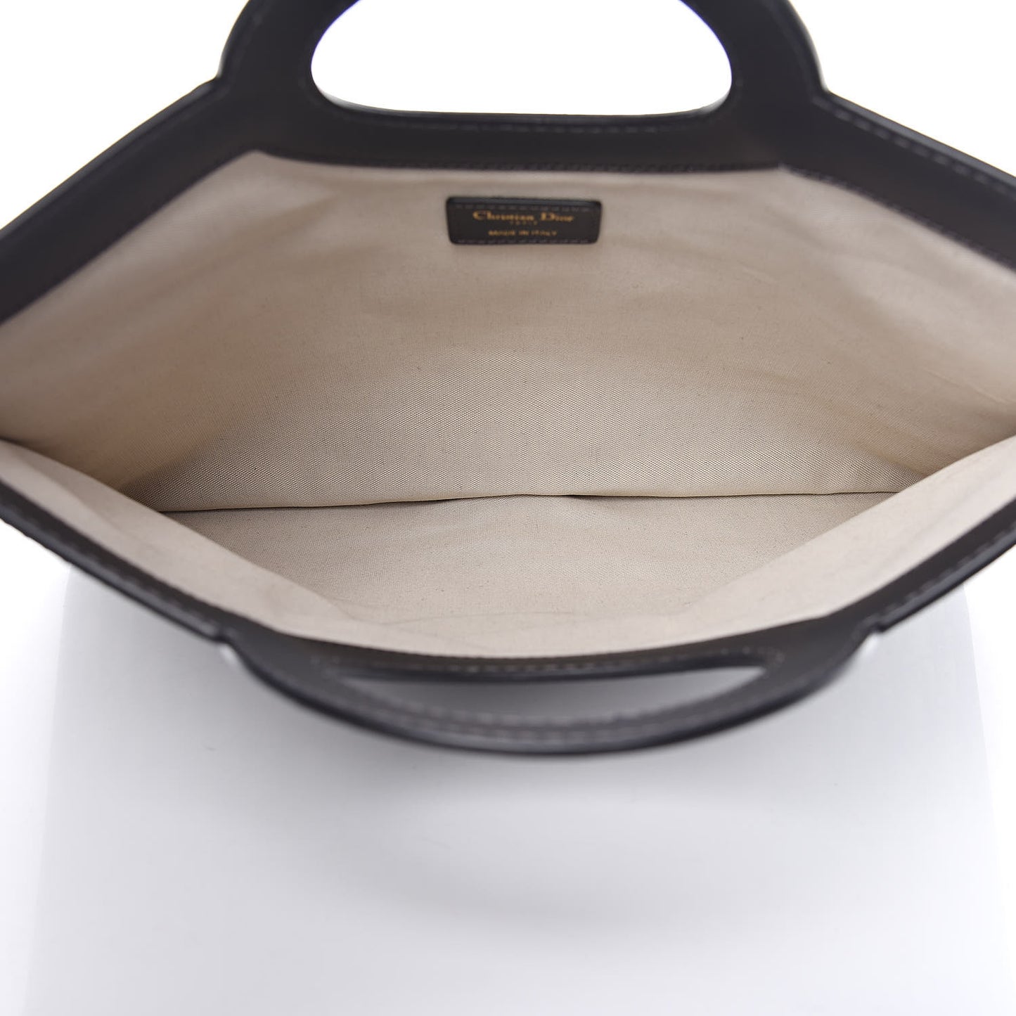 Oblique Fold Over Clutch Blue