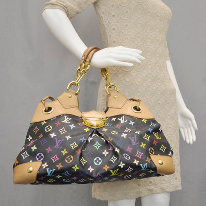 Louis Vuitton Monogram Multicolor Ursula Black 2 of 9