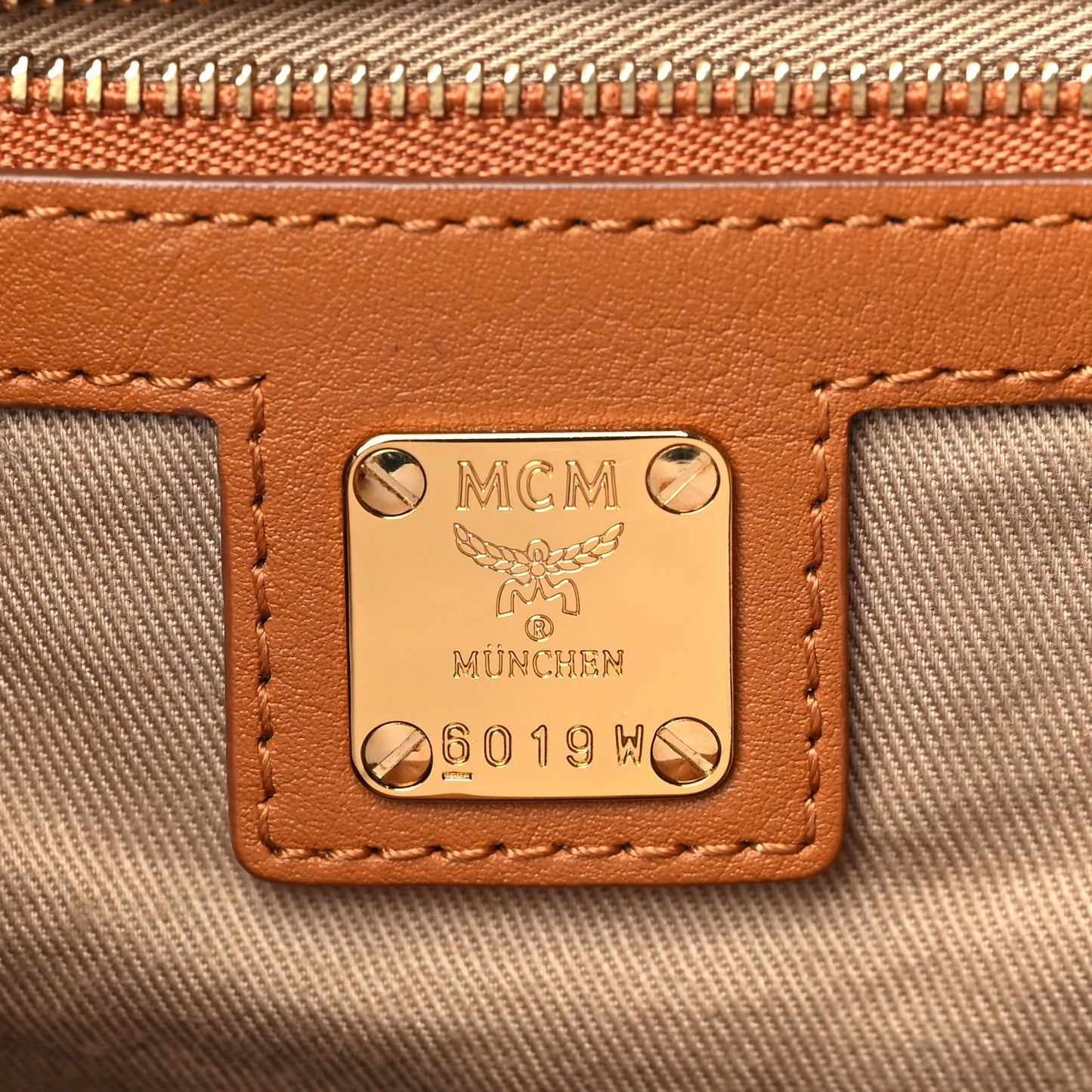 Calfskin Ottomar Monogram Large Klara Hobo Cognac