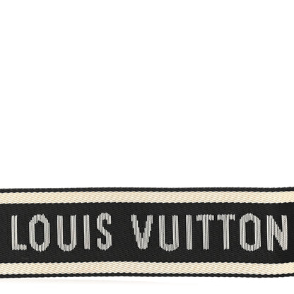 Louis Vuitton Nylon Jacquard Sporty Bandouliere Shoulder Strap Black 4 of 4