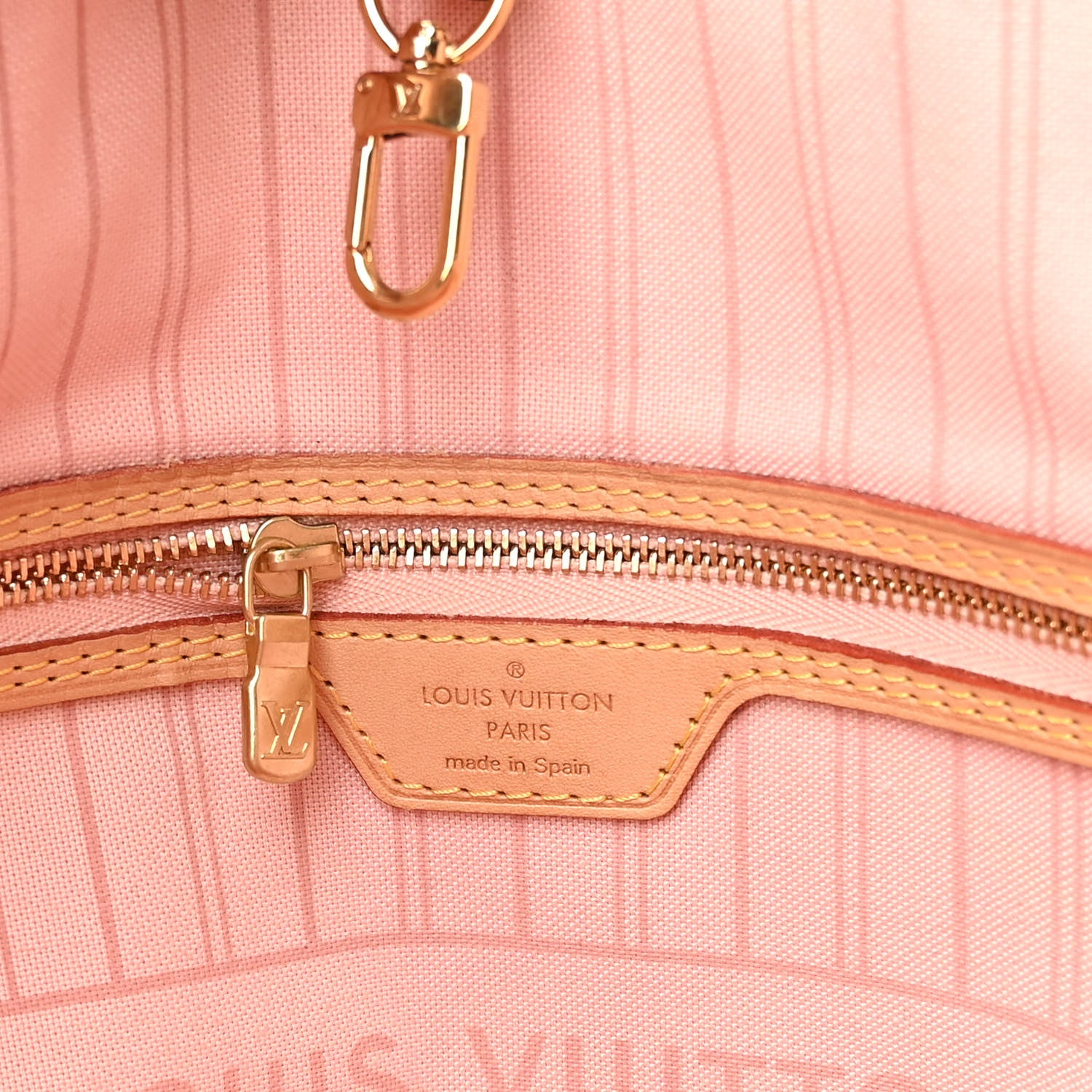 Louis Vuitton Damier Azur Tahitienne Neverfull MM 7 of 12