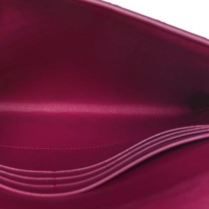 Bottega Veneta Nappa Intrecciato Flap Pouch Cinnabar 5 of 8